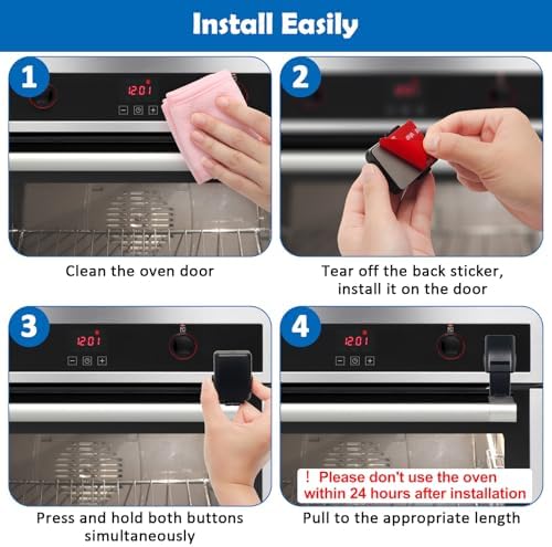Windspeed updated front oven lock mechanism