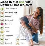 Full set of Head Hunters natural lice removal system components