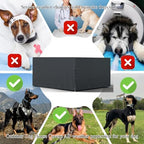 Weatherproof dog pen winter cover protecting against rain and snow.