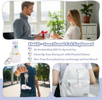 Netholid sensory anxiety relief clicker toy being held to demonstrate portable pocket size