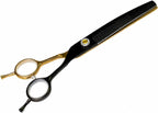 7" Curved Thinner Dog Scissor, Curved Blender Scissors, 48 Teeth, 30% Thinning Rate, Professional Pet Shear for Groomer, Ergonomic Dog Grooming Scissor, Dog Shear for Grooming - Image 9
