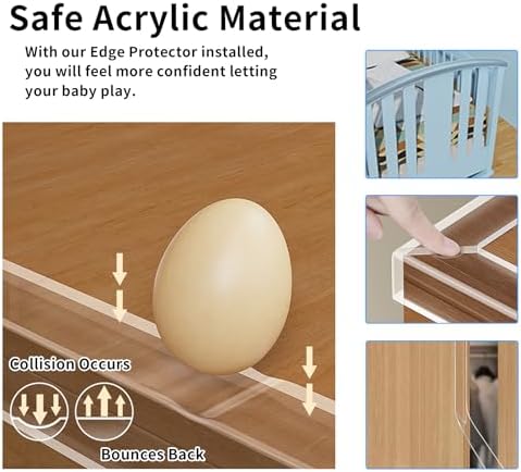 Installation demonstration of PVC edge guard on cabinet corner