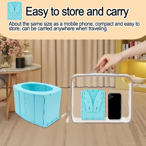 Fuich toddler travel toilet folded compact view