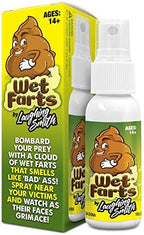 Laughing Smith non-toxic prank spray container showcasing the nozzle applicator mechanism.
