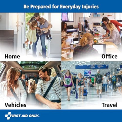 Authentic First Aid Only USA imported emergency medical kit for home