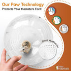 Premium small pet accessory ball showing interactive indoor play setup.