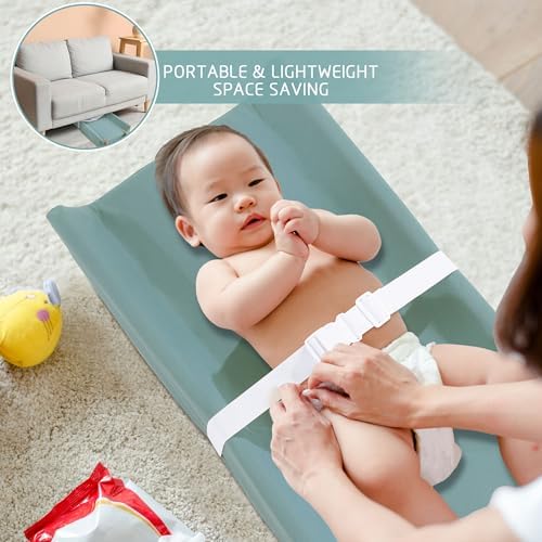 Hombys baby changing pad zipper detail for cover removal