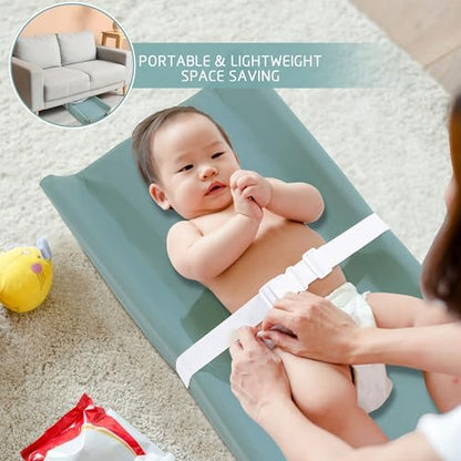 Hombys baby changing pad zipper detail for cover removal