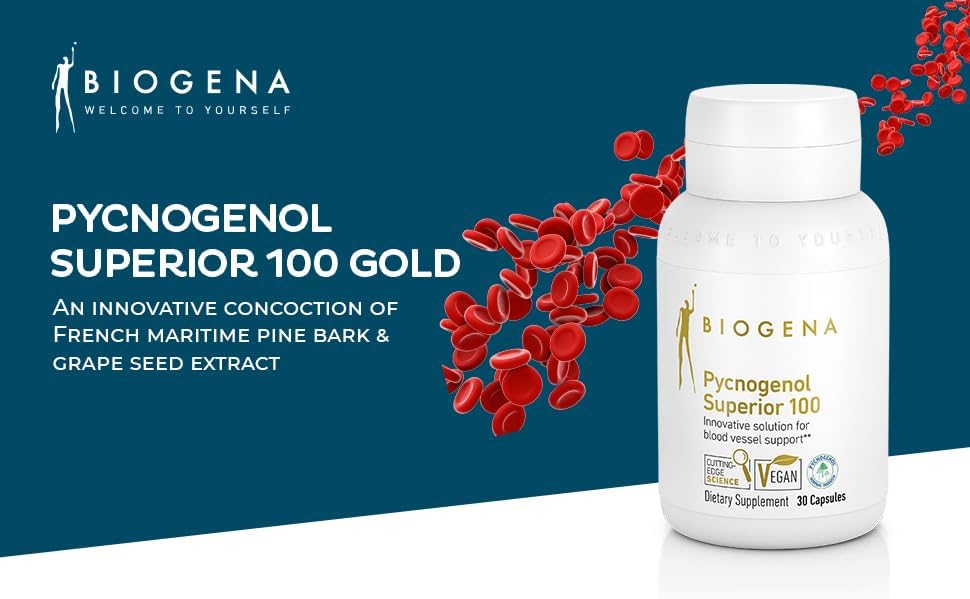 Biogena Pycnogenol maritime pine bark extract ingredients panel