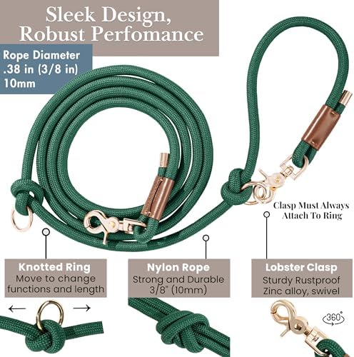 Close up of Sticks N Bones Co durable zinc alloy swivel hardware