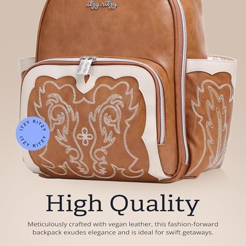 Itzy Ritzy Mini Plus Diaper Bag bottom base showing rubber feet
