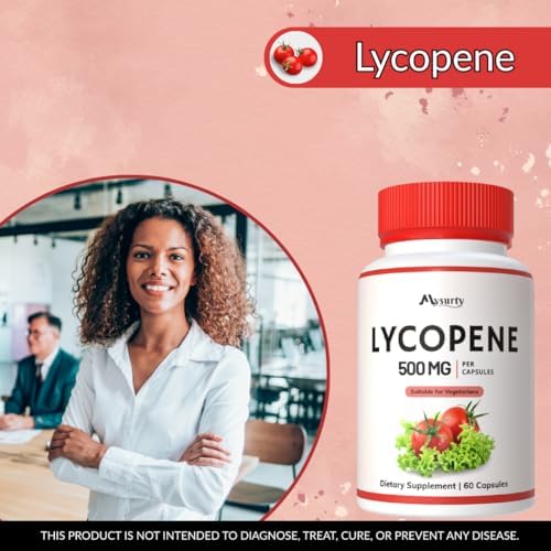 Mysurty Lycopene capsules pack of five bottles