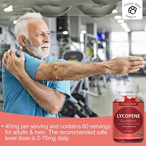 Tinies Bers Lycopene Supplement lifestyle shot with fresh tomatoes