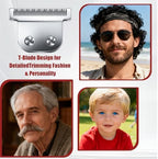 Professional grooming T-blade replacement for beard detailing