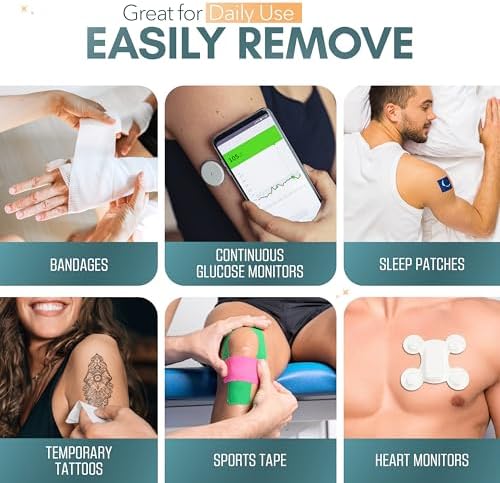 Rescue Patch imported USA skincare for removing sticky glue from skin