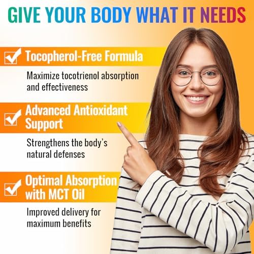 Kayseari Tocotrienols supplement packaging nutritional label detail
