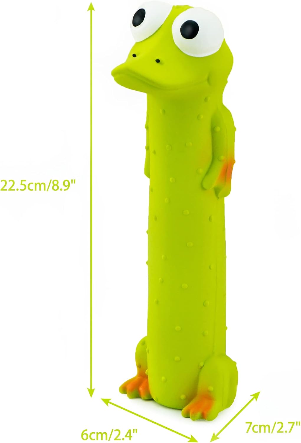 Chiwava non toxic latex puppy toys set demonstrating the lightweight construction suitable for indoor play.