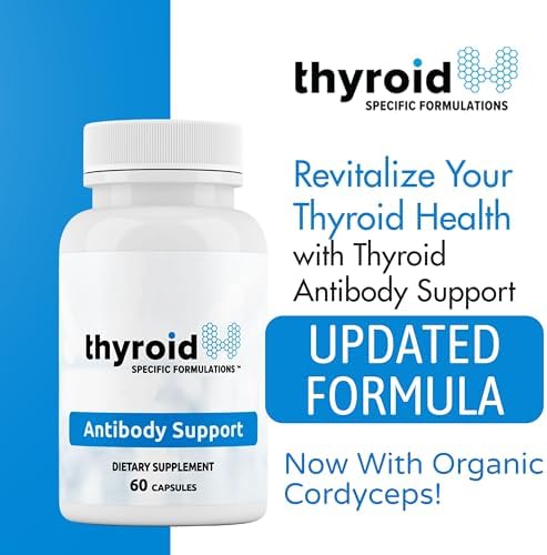 Thyroid Specific Formulations Antibody Support front bottle view for thyroid health
