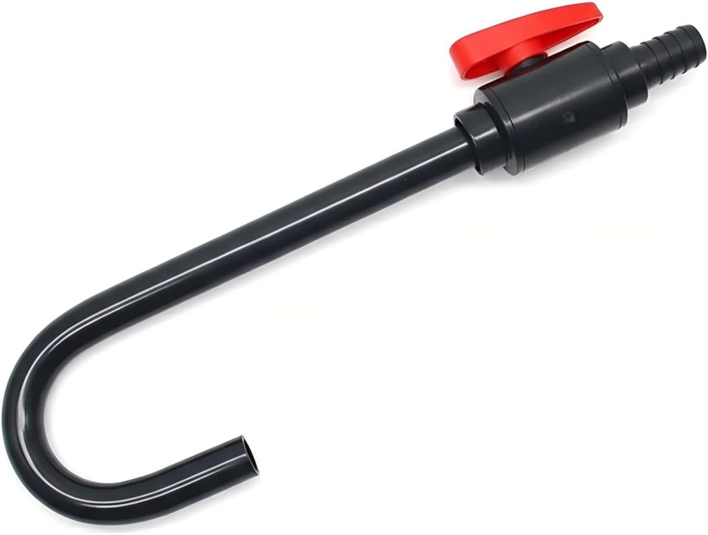 GQAQZQ replacement python hands free aquarium hook front view for fish tank water changes.