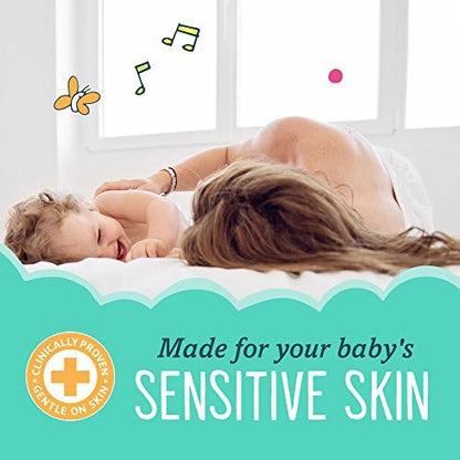 Hypoallergenic plant derived baby wipes for sensitive skin protection