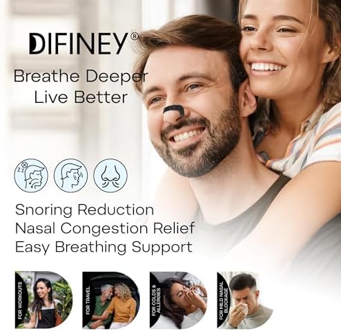 Internal nasal dilator kit by Difiney featuring multiple sizes of adjustable arms and bridge components.