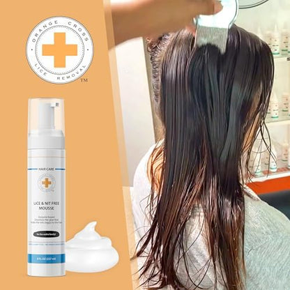 Orange Cross Lice Removal imported USA skincare and hair care treatment