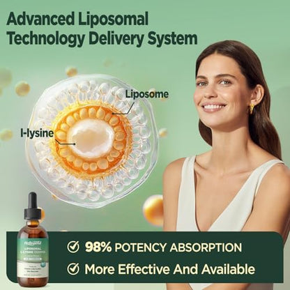 Hollegend L-Lysine bottle with dropper accessory