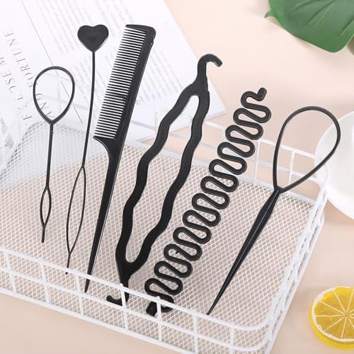 DazzleDiva complete 6 piece hair design accessory bundle