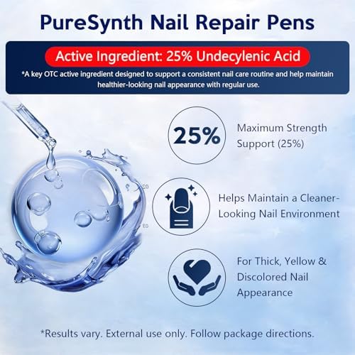 PureSynth toenail treatment brush closeup