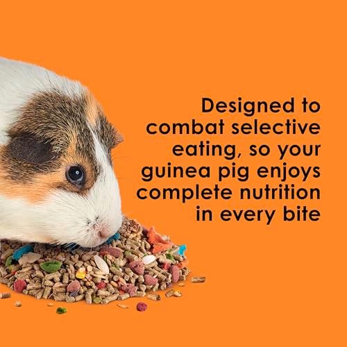 Kaytee Fiesta Guinea Pig Food nutritional benefits info graphic
