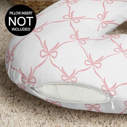 Hidden zipper detail on Sweet Jojo Designs nursing cover