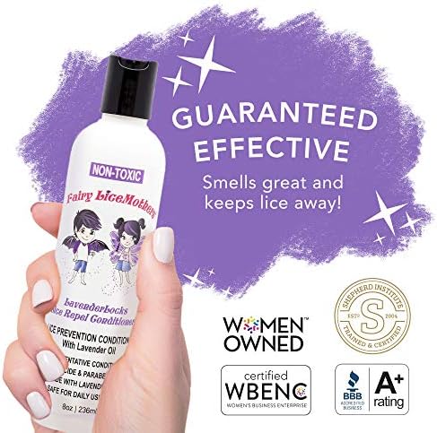 Lavender Oil based hair conditioner for kids and adults lice prevention treatment