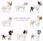 Back view of Lovelonglong pet tee for long body dogs