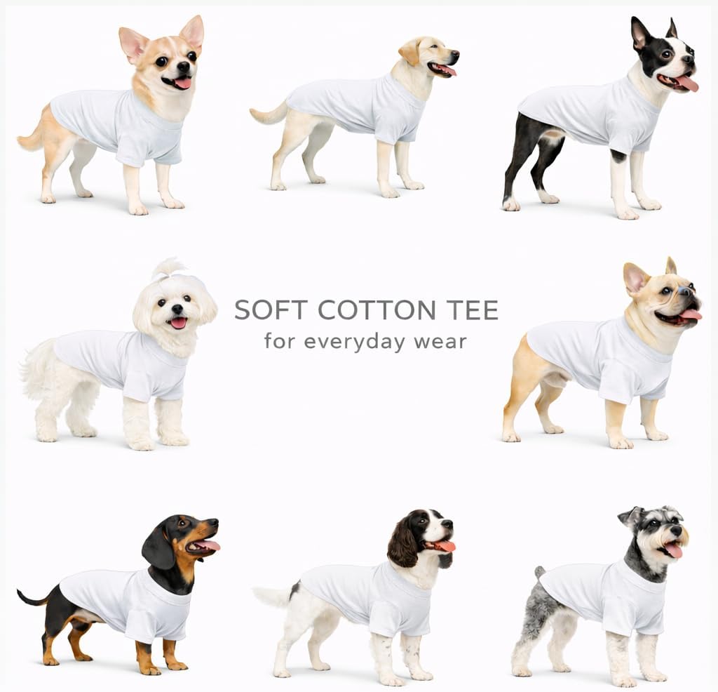 Back view of Lovelonglong pet tee for long body dogs
