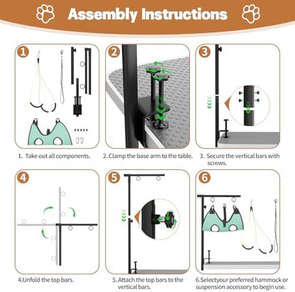 MHACVVO 3-in-1 grooming kit components layout