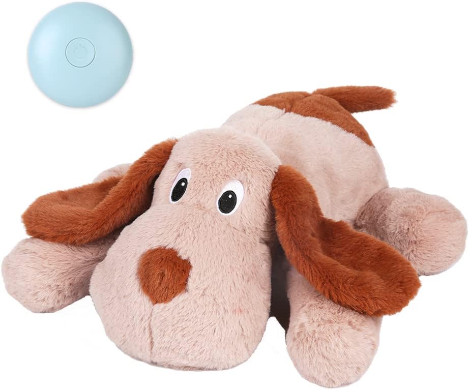 WEOK Heartbeat Puppy Toy, Comfort Cuddler Pillow, Dog Anxiety Relief Calming Aid,Heartbeat Stuffed Toy for Dogs,Puppy Heartbeat Toy Sleep Aid,Dog Heartbeat Toy for Pet - Image 10