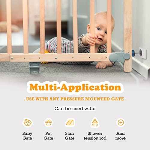 Wall Nanny white safety guard flat bottom floor alignment
