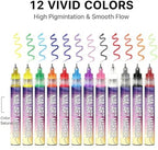 Mishank Enterprise nail art markers displayed with finished nail designs