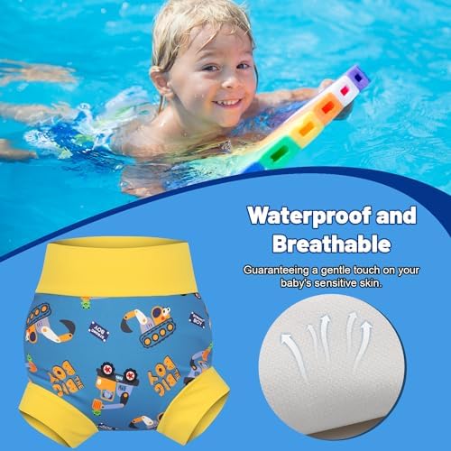 Moemoe Baby Reusable Swim Diapers toddler size 2T playful prints