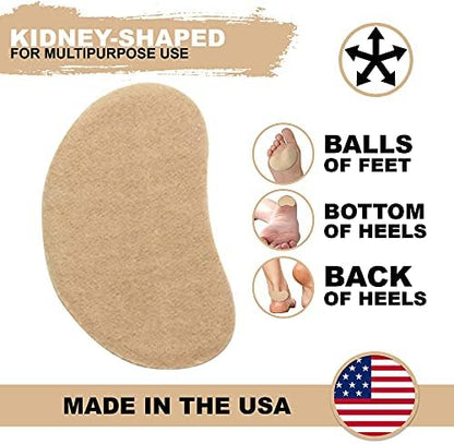 Mars Wellness 20 piece pack of medical grade moleskin bandages.