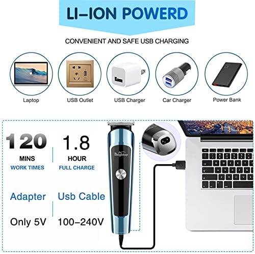 Brightup electric shaver kit packed inside premium magnetic storage box