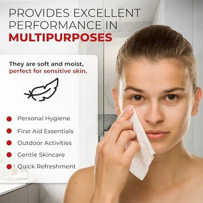 Ever Ready First Aid box of 100 antiseptic towelettes for medical supply kits.