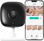 Kasa 1080p Indoor Wired Security Camera - Works as a Baby Monitor & Pet Camera, Motion Detection & Tracking, 2-Way Audio, Night Vision, Subscription-Free Local Storage or Optional Cloud, EC60 - Image 5
