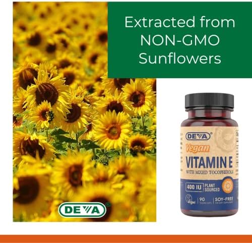 Deva antioxidant supplement bottle side profile