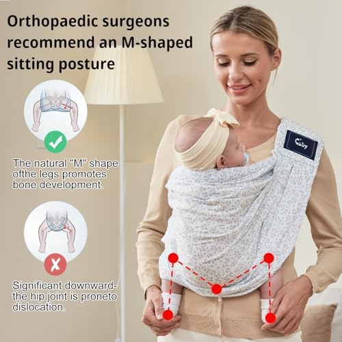 CUBY hip carry baby wraps sling for toddlers close up