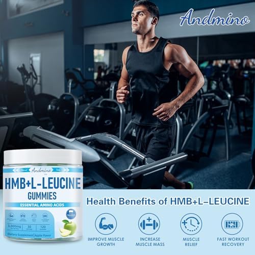 Andmino HMB and L-Leucine Gummies ingredient list and details