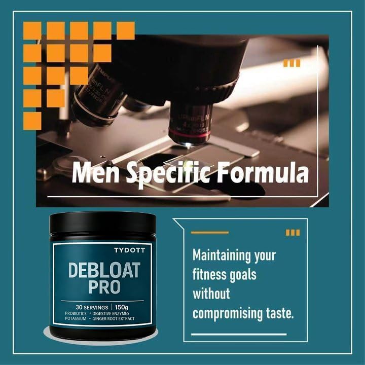 Debloating powder with gut enzymes and healthy probiotics for women