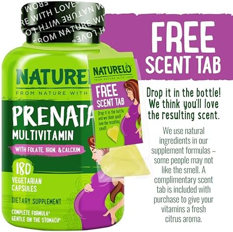 Naturelo Prenatal Multivitamin ingredient list and dietary attributes