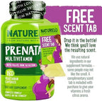 Naturelo Prenatal Multivitamin ingredient list and dietary attributes