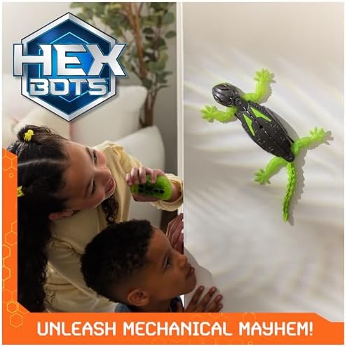 Packaging and included accessories for Hex Bots wall climber robot
